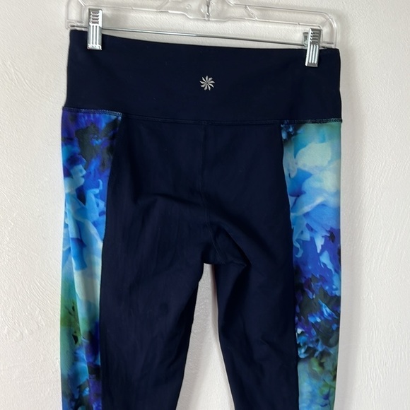 Athleta Chaturanga Bloom Floral Tight Women's M High Inseam 28" Key Pocket - Picture 12 of 16
